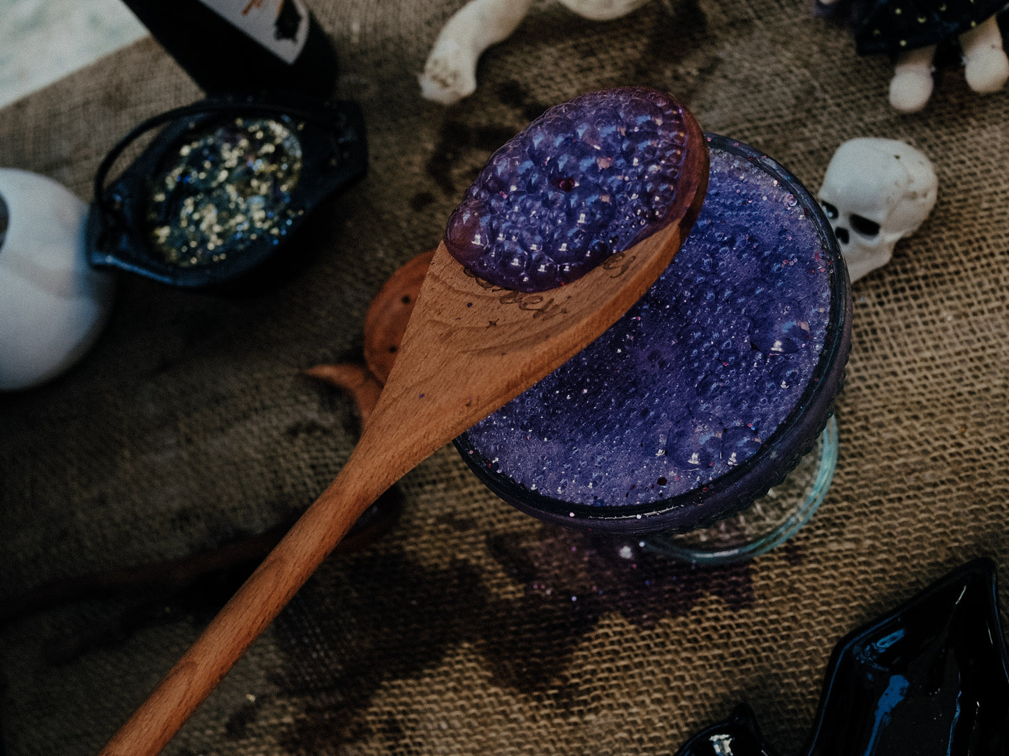 Witches Brew Wooden Spoon