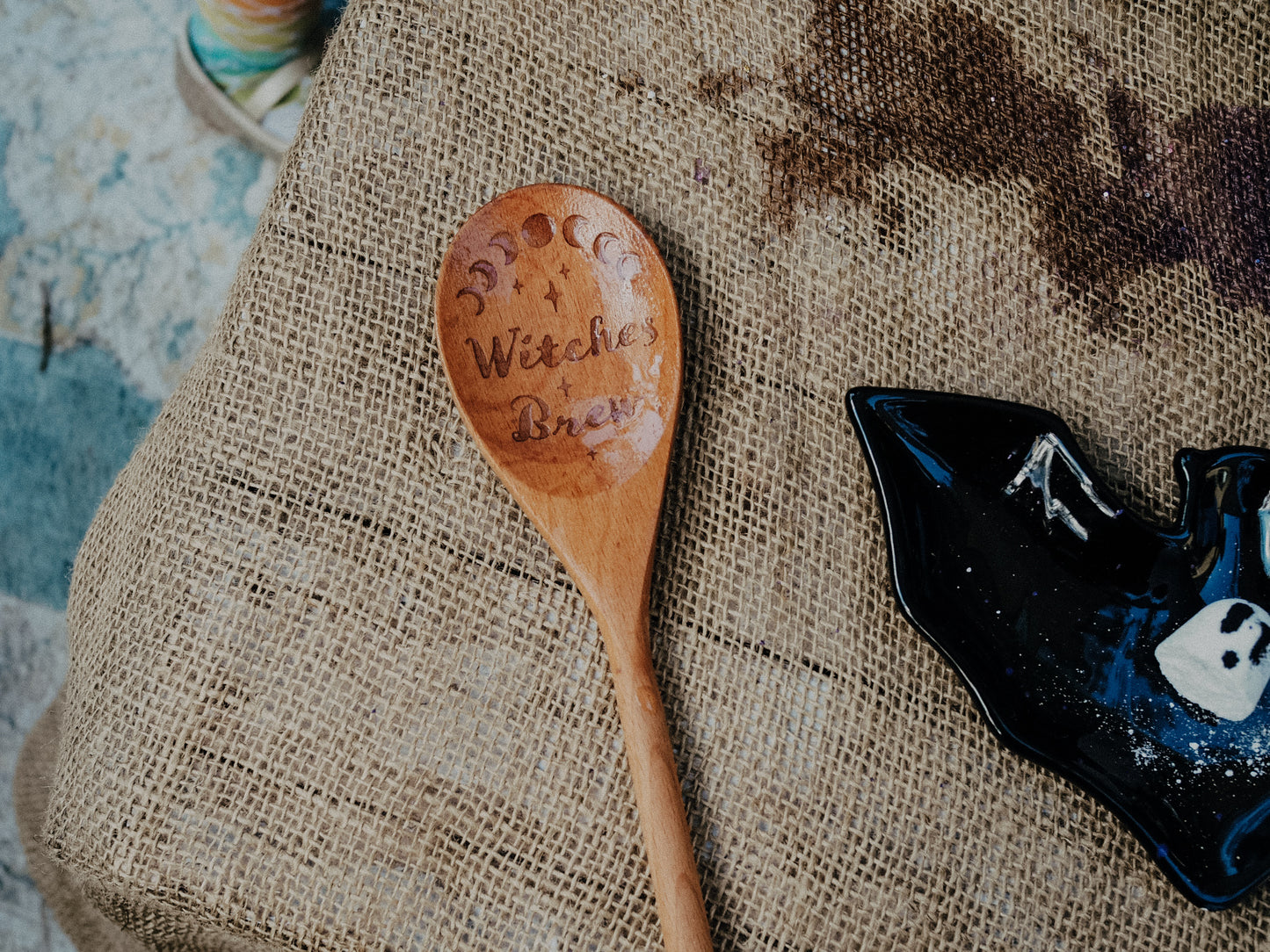 Witches Brew Wooden Spoon