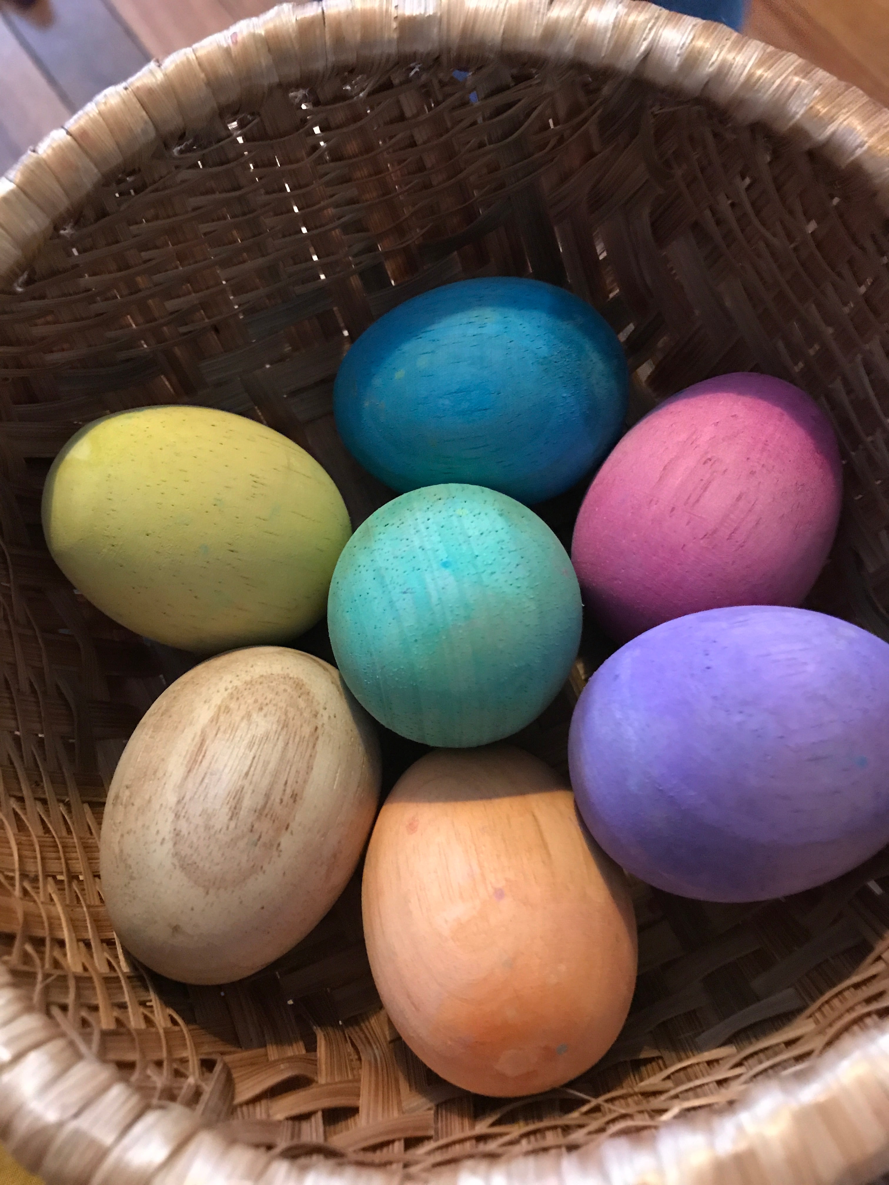 Diy Wooden Eggs (set of 12)