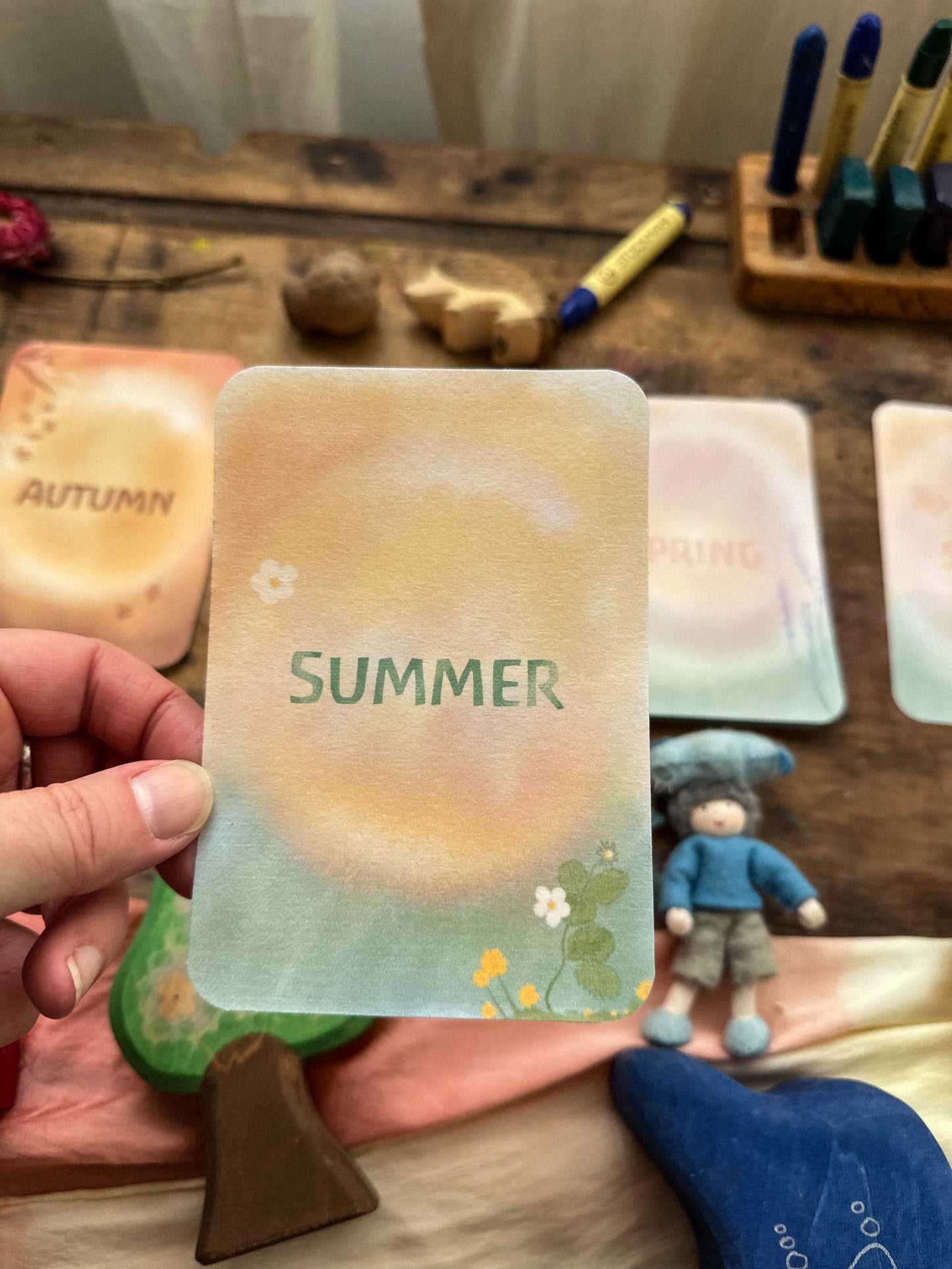 Four Seasons Cards Freebie