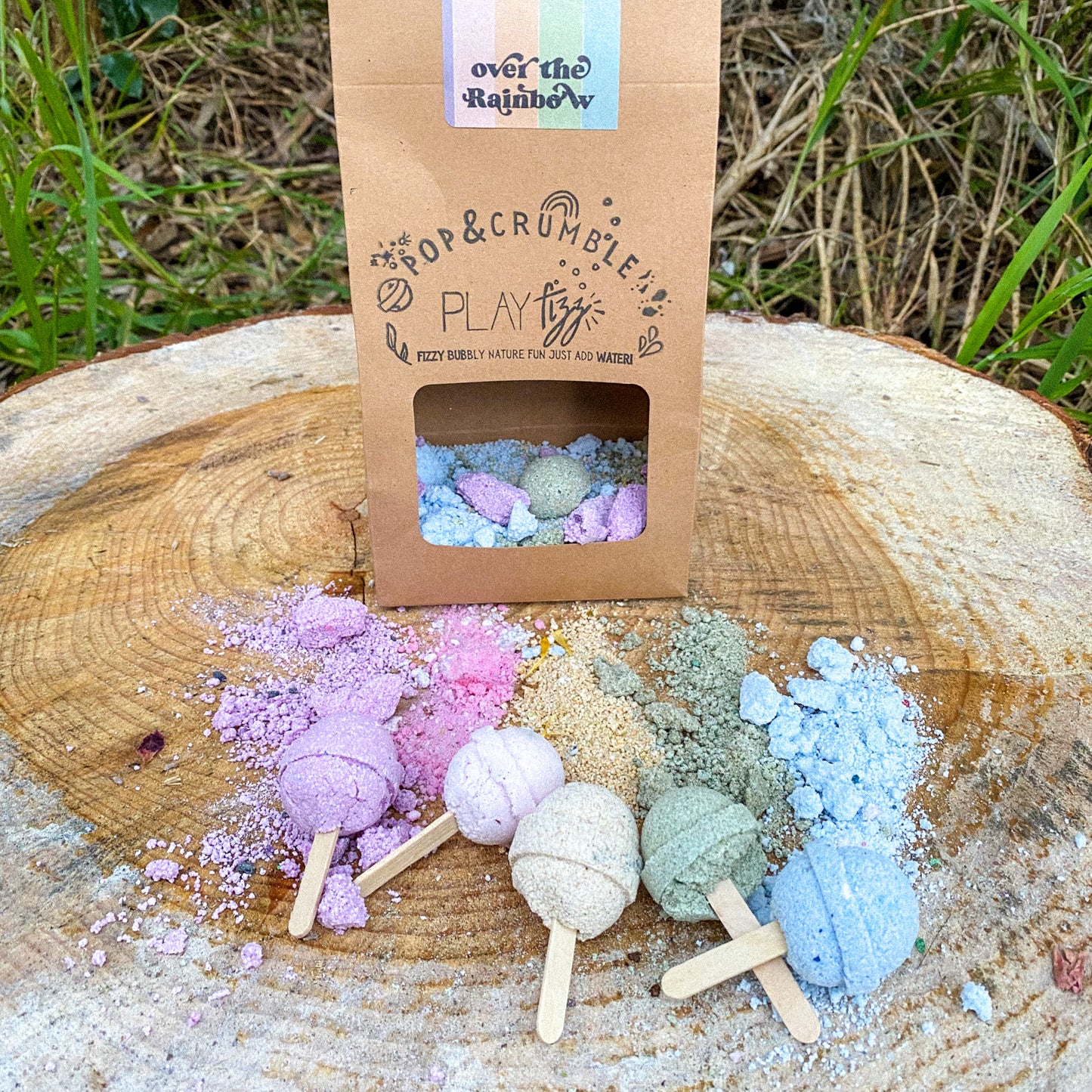 Over the Rainbow 🌈 Pop & Crumble PLAYFIZZ - Pack