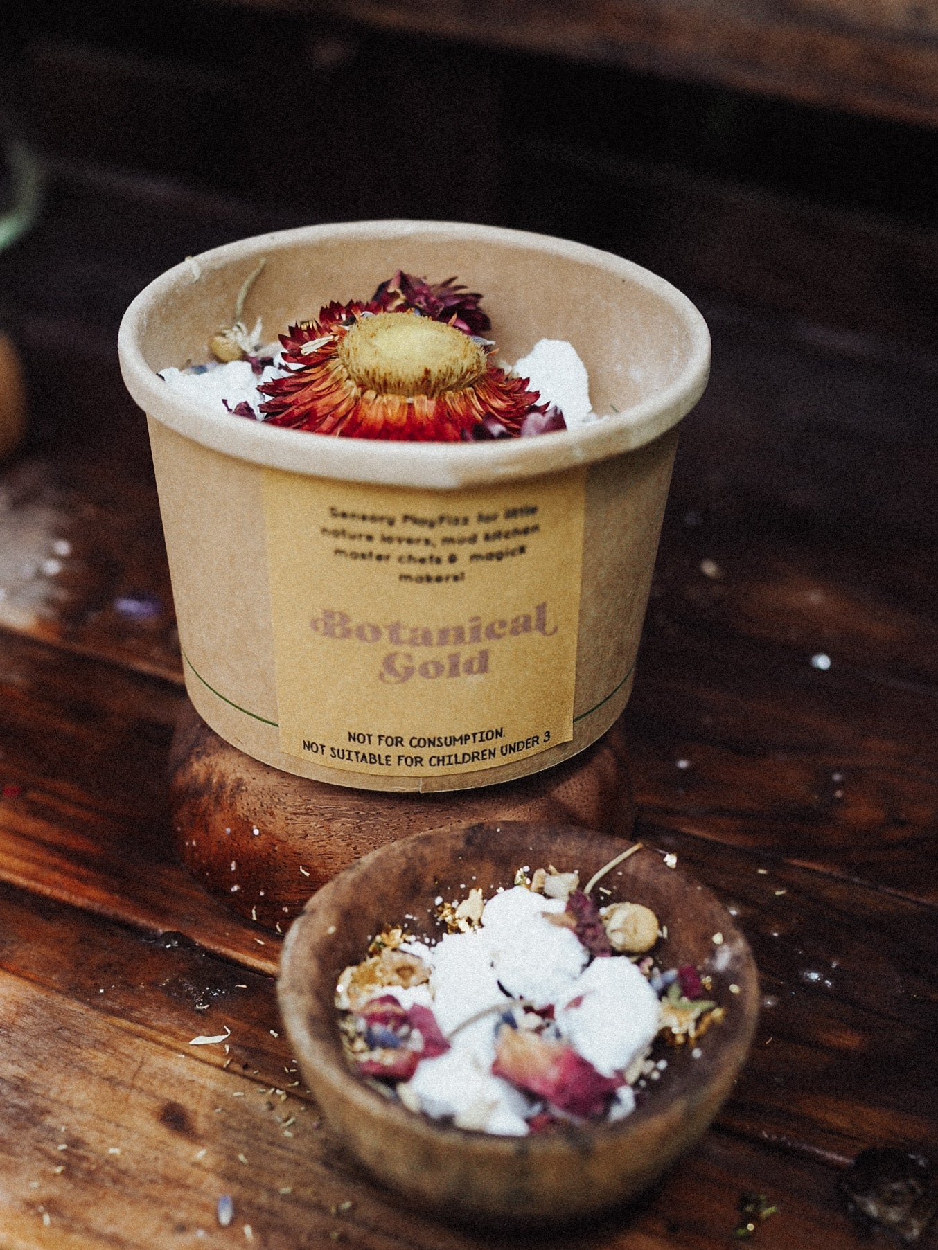 **WHOLESALE**Botanical Gold PlayFizz Crumble Cup
