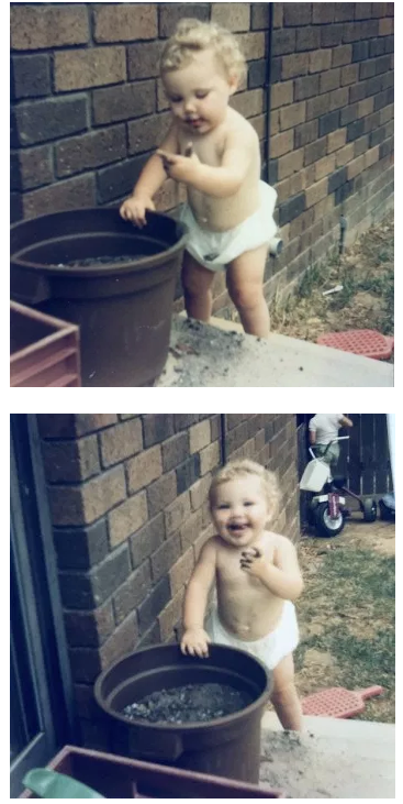 This is why I gave my one-year-old dirt for his birthday