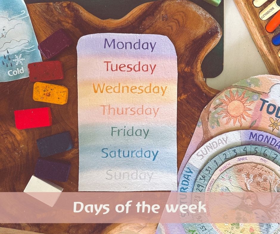 Days of the week .✦ ݁˖ Printable Download