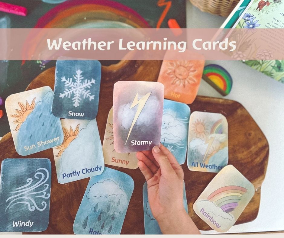 Weather Cards .✦ ݁˖ Printable Download