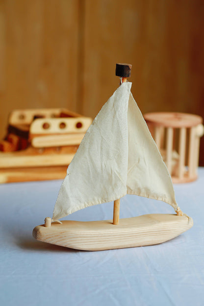 EcoVoyager Recycled Tree Sailing boat