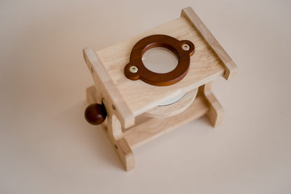 Wooden Microscope