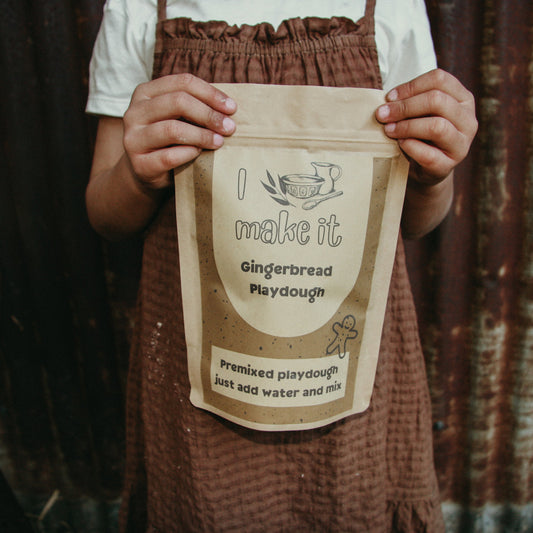 I make it Ginger Bread- Wild Things Playdough