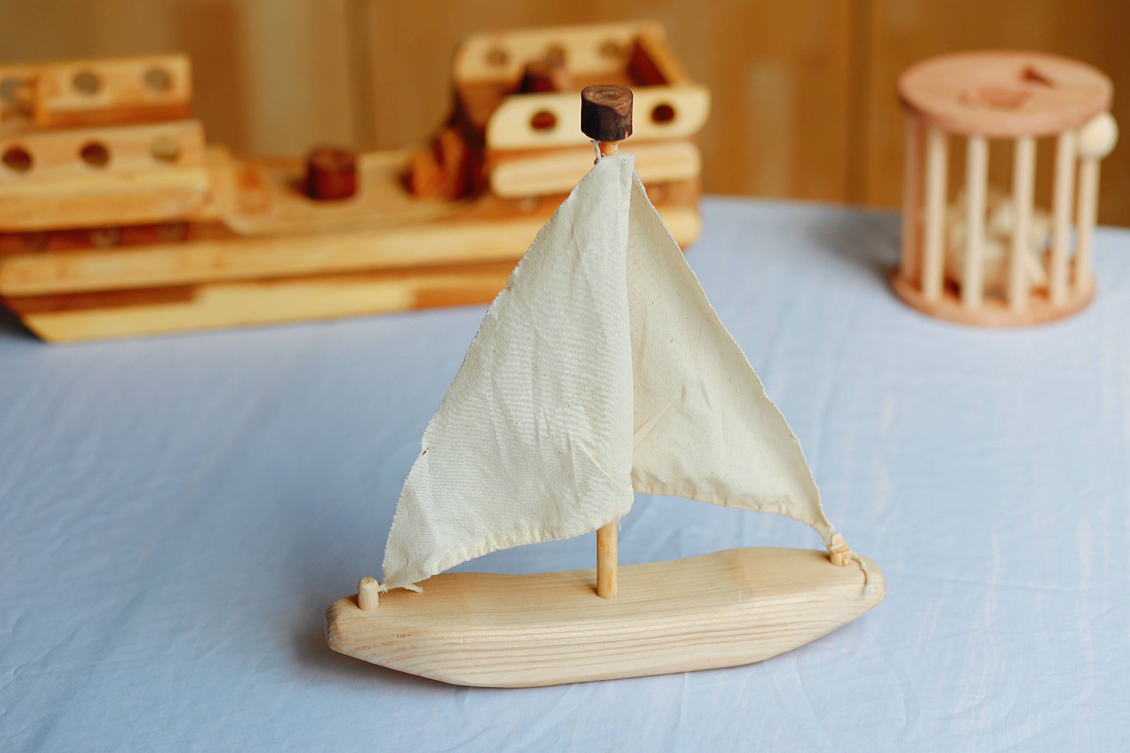 EcoVoyager Recycled Tree Sailing boat