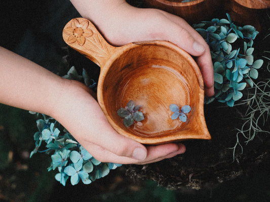 **WHOLESALE** Pre-order end of March 2026 ** Wildflower Pouring Cup **