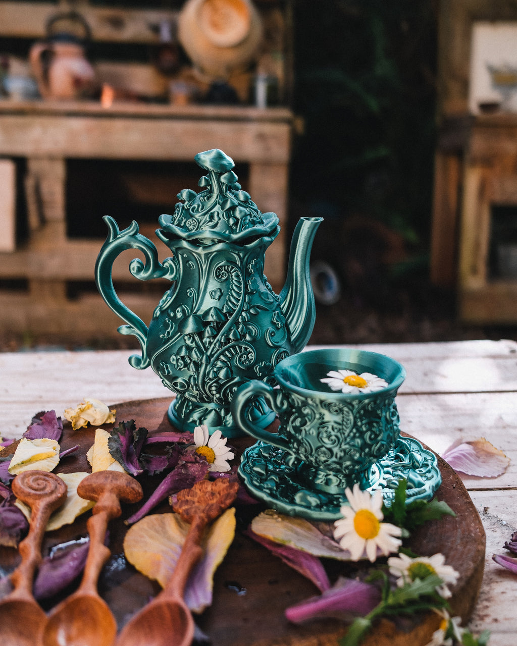 Wonderland Tea Party - Whimsy Green