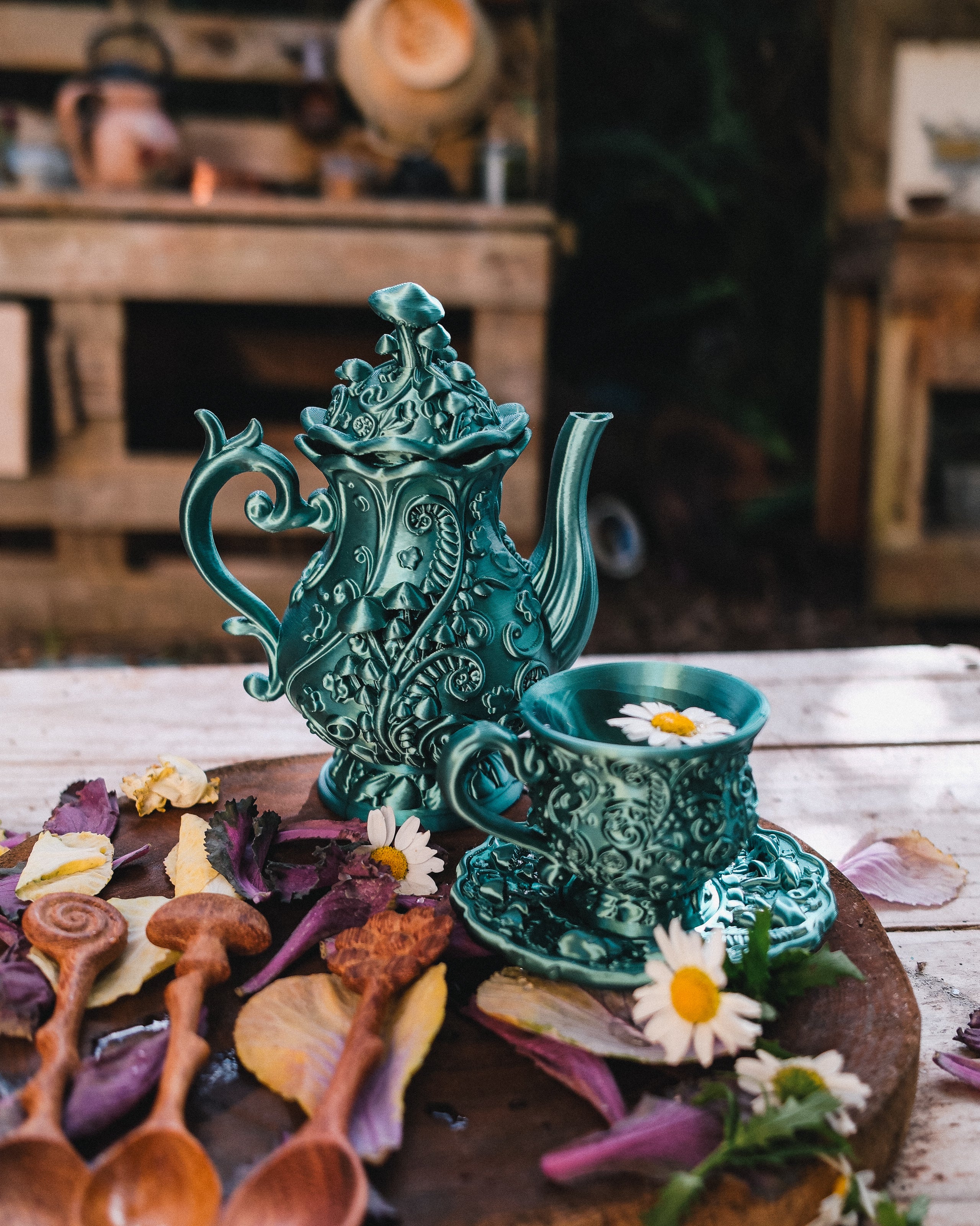 Wonderland Tea Party - Whimsy Green