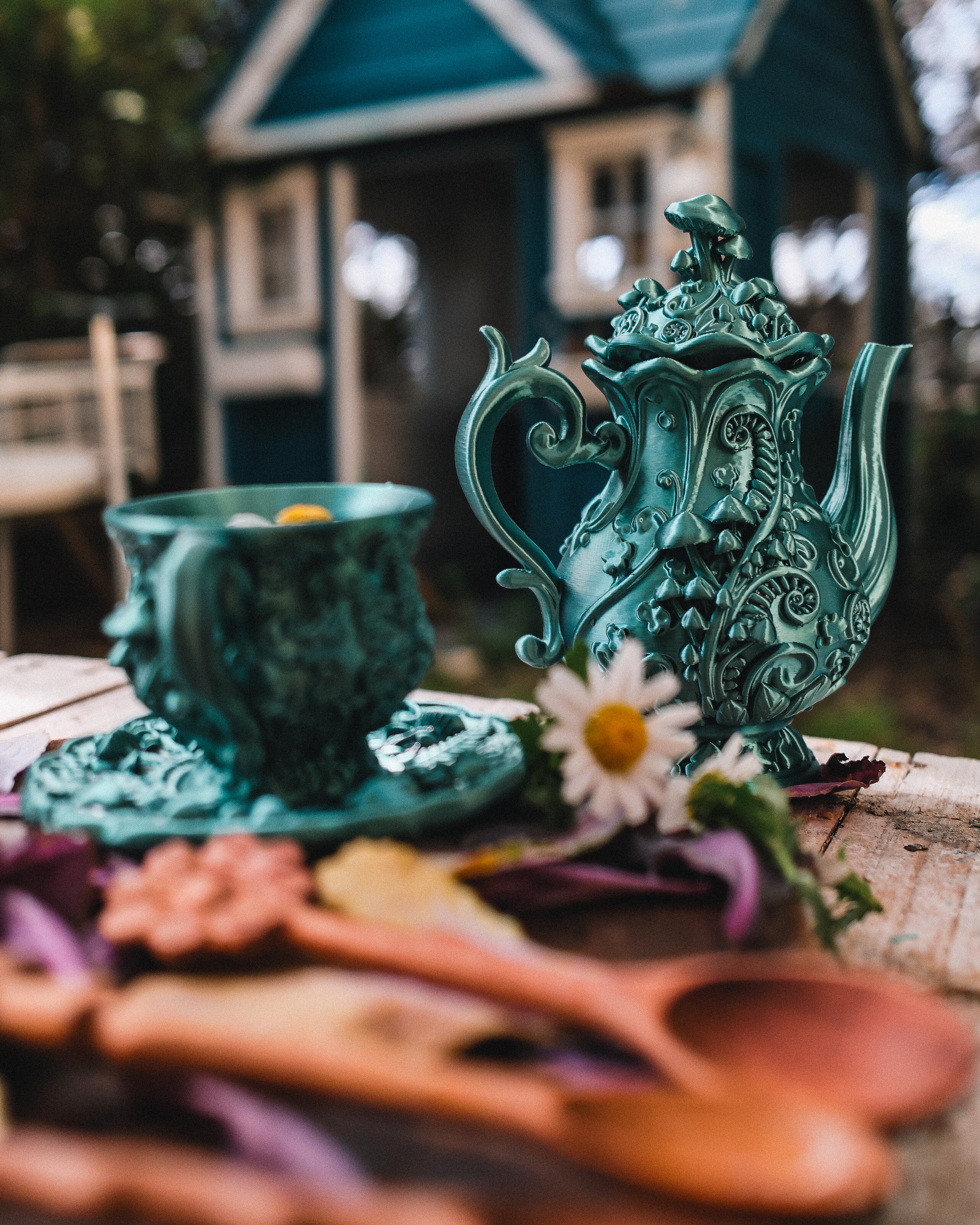 Wonderland Tea Party - Whimsy Green
