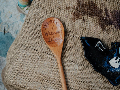 Witches Brew Wooden Spoon