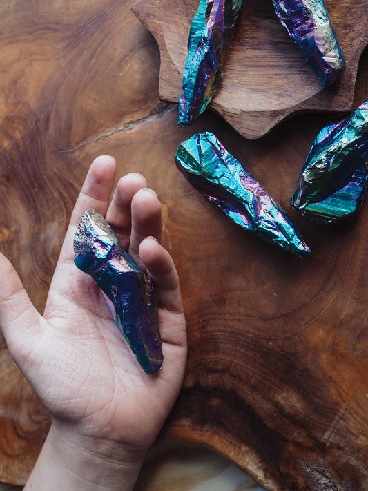 Rainbow Aura Rough Point