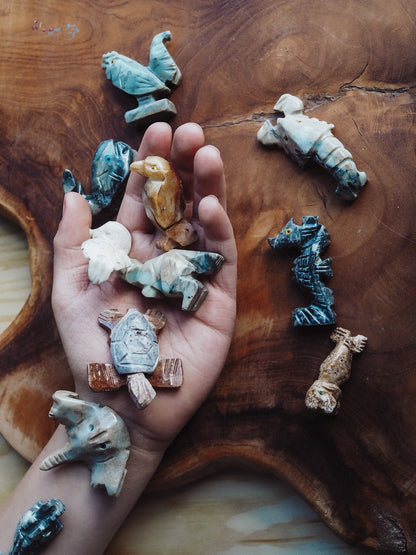 Hand carved Soap Stone Animal