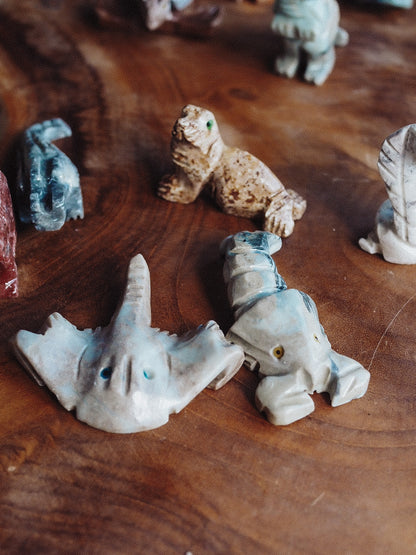 Hand carved Soap Stone Animal