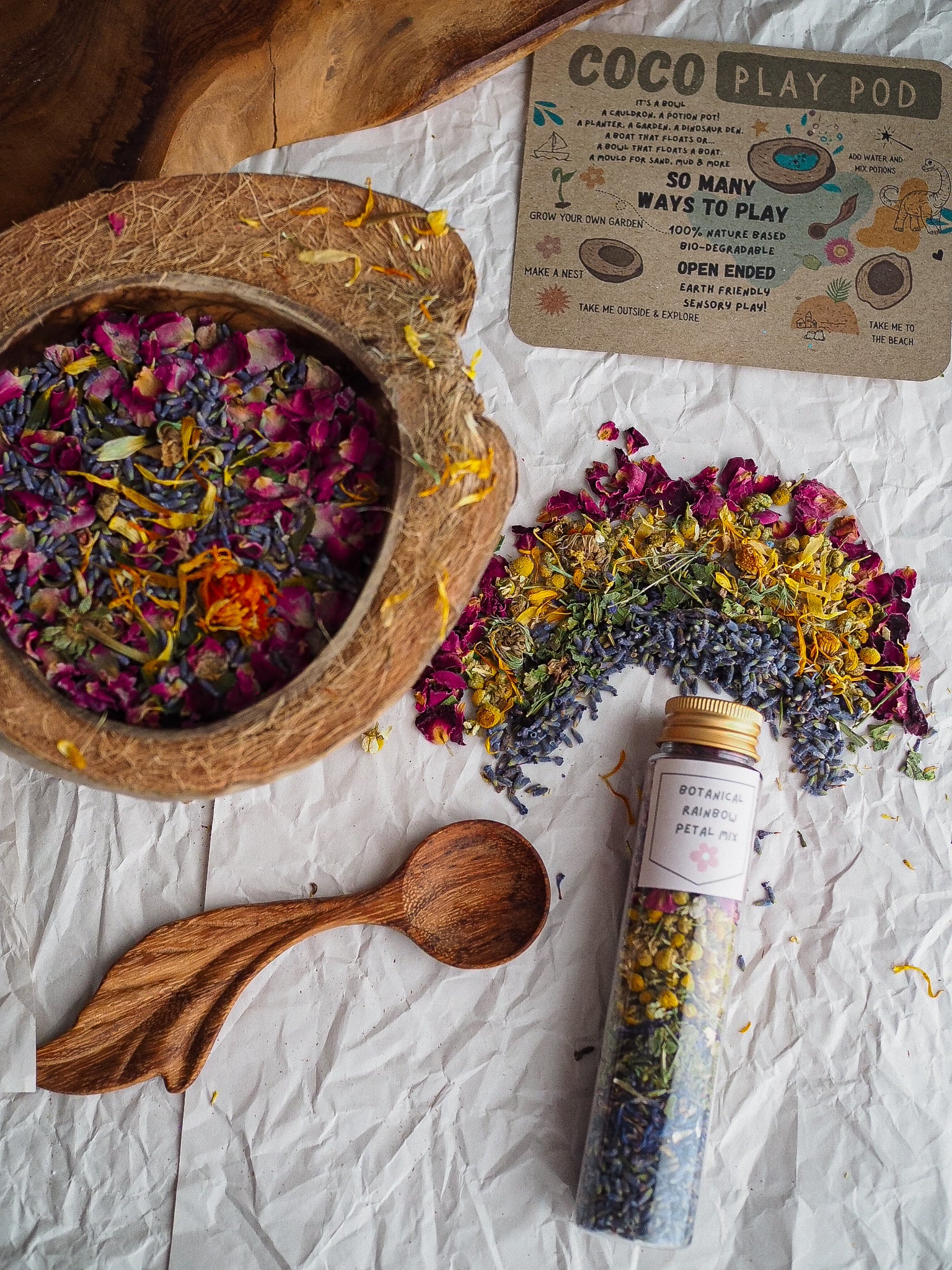 Rainbow Botanical Petal Mix