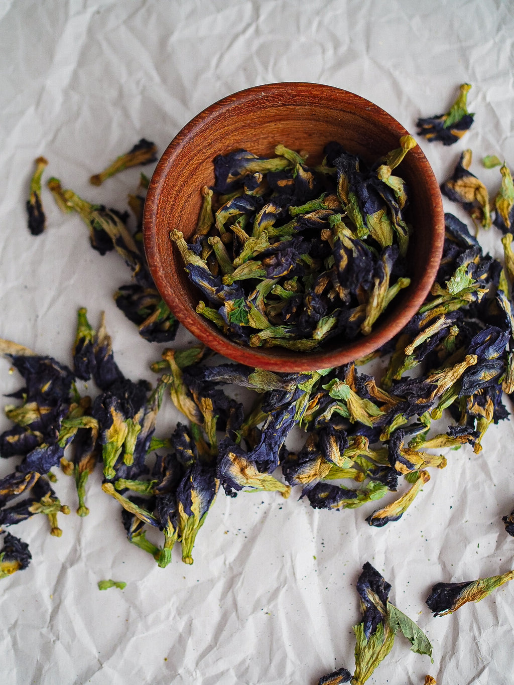 Dried Organic Butterfly Pea Flowers