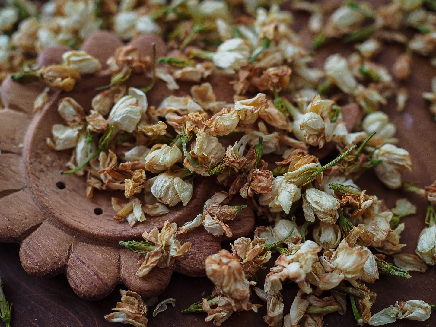Dried Organic Jasmine Flowers
