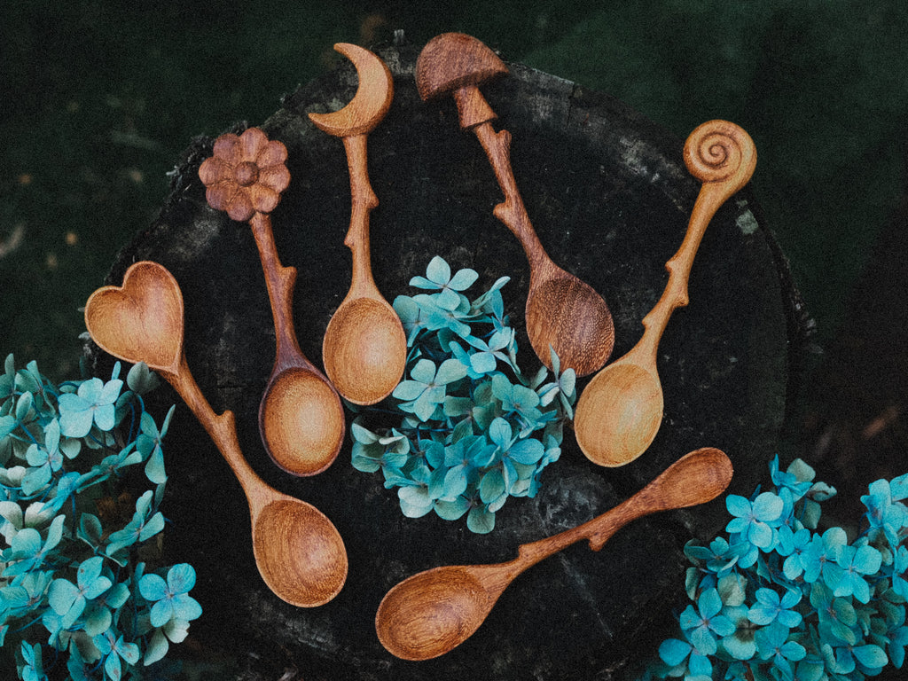 **WHOLESALE ** Pre-order May 2026**Fern Whirl Spoon **