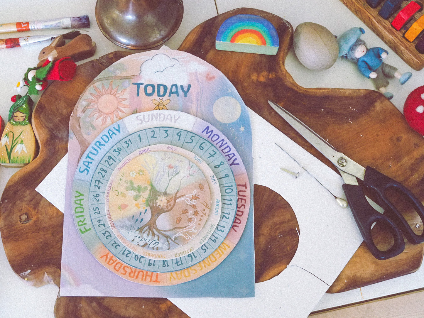 Perpetual Calendar / Waldorf / Steiner days