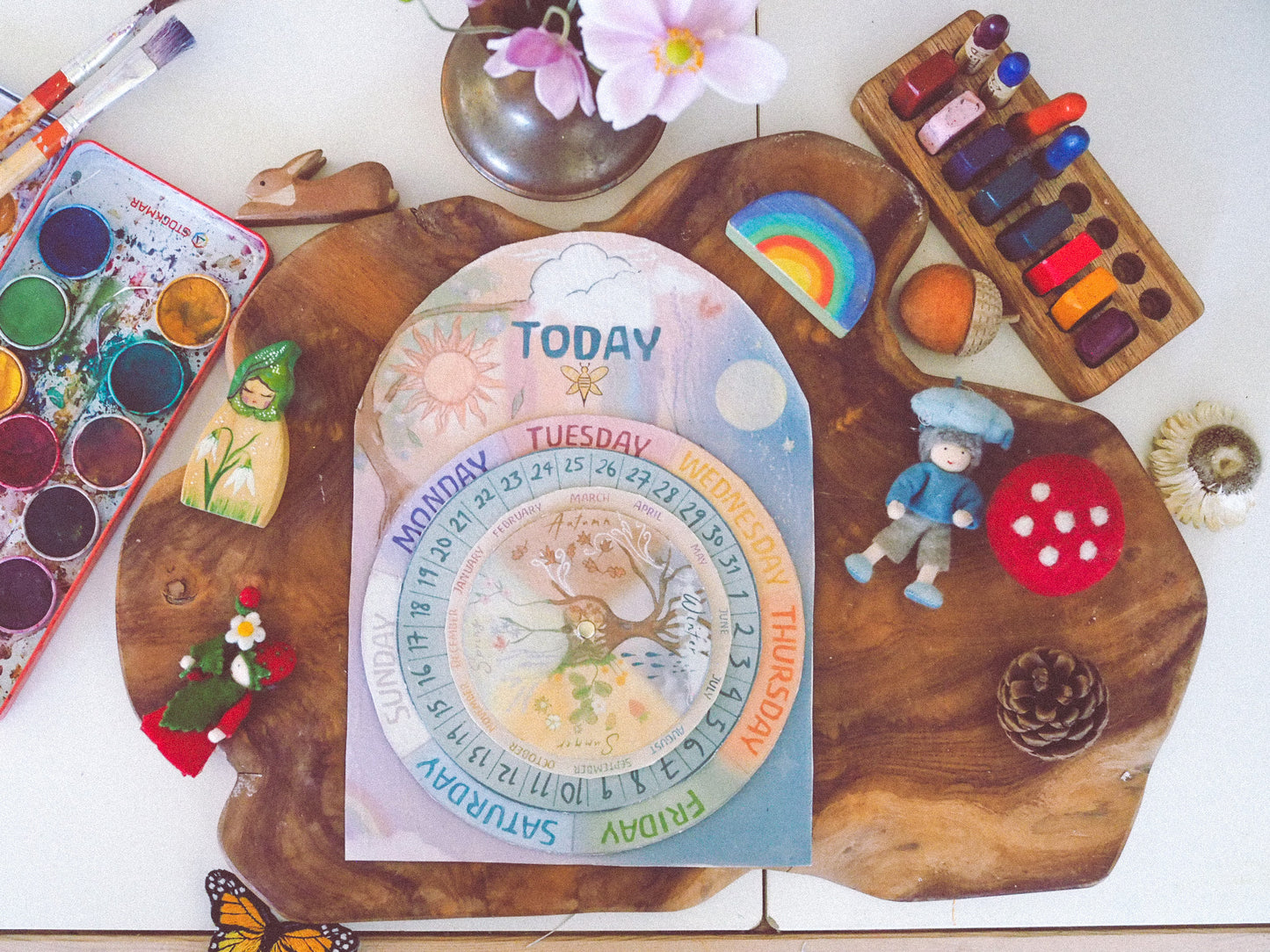 Perpetual Calendar / Waldorf / Steiner days