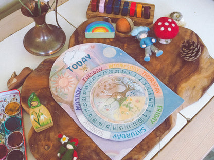 Perpetual Calendar / Waldorf / Steiner days