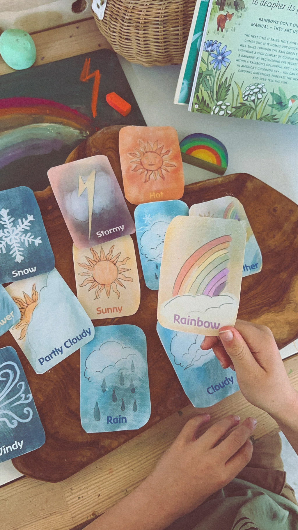 Weather Cards .✦ ݁˖ Printable Download