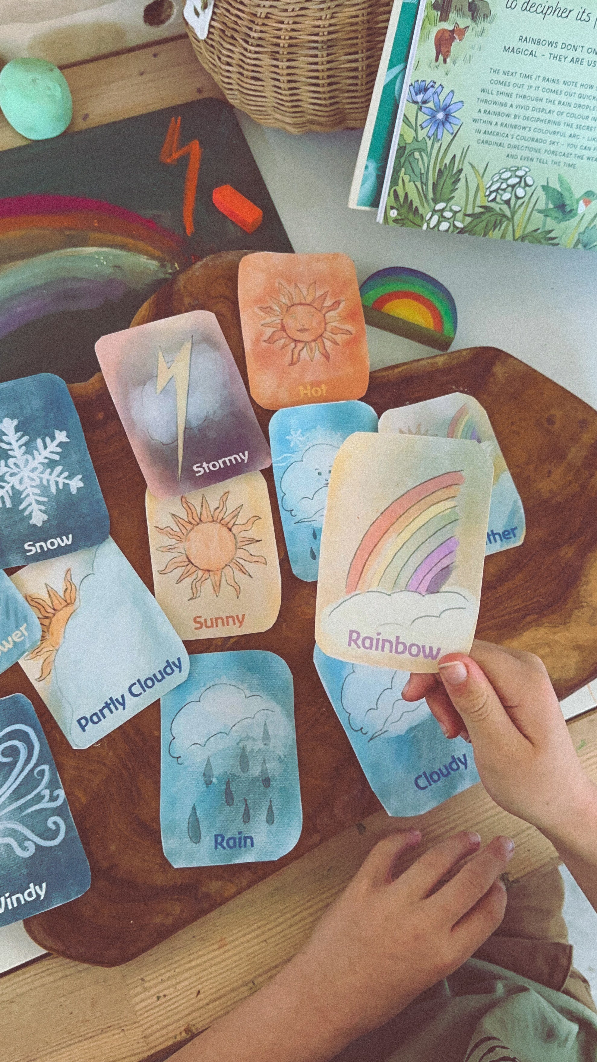 Weather Cards .✦ ݁˖ Printable Download
