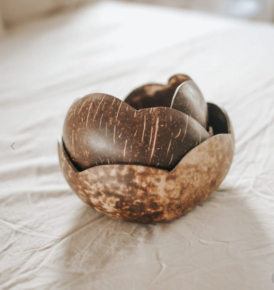 Coco Flower bowls set of 3