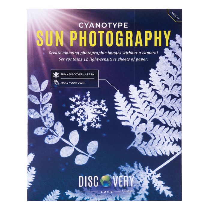 Discovery Zone Cyanotype Sun Photography
