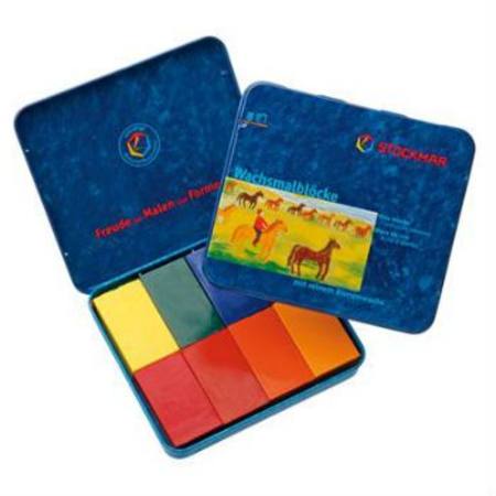 Stockmar Pure Beeswax Wax Crayon Blocks | Wild Mountain Child