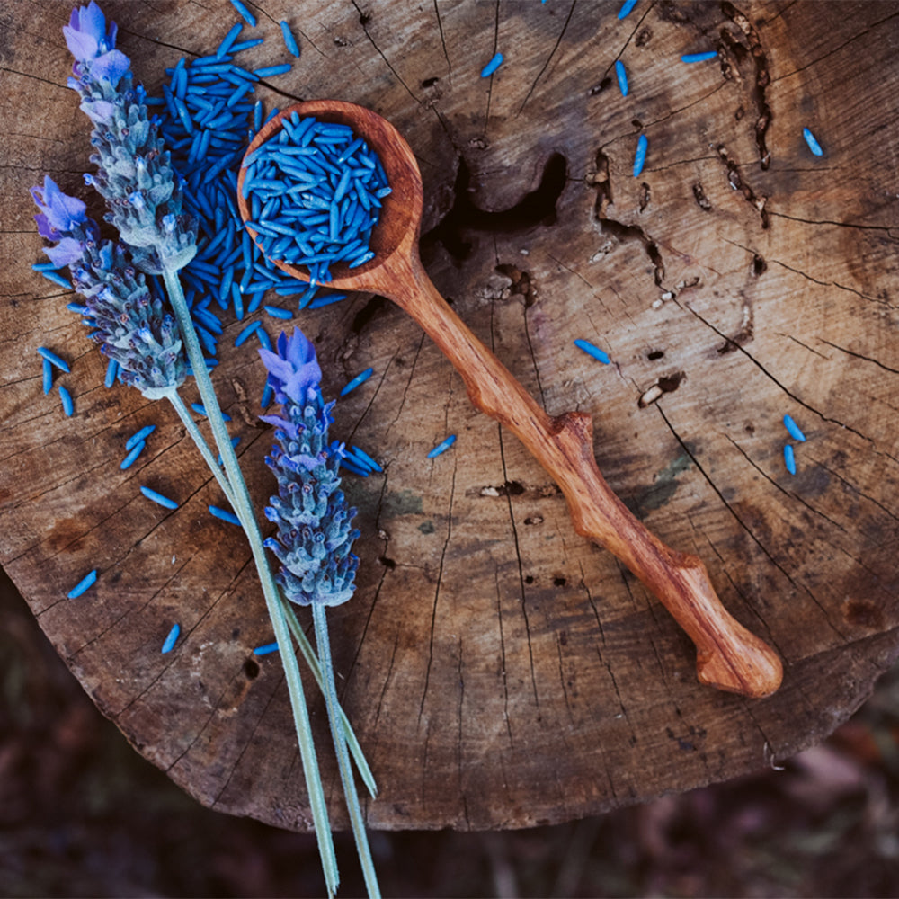 Handcrafted Branch Spoon | Natural Play Tools - Wild Mountain Child