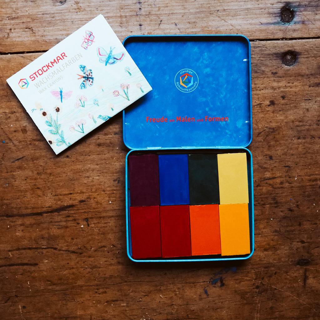 Stockmar Pure Beeswax Wax Crayon Blocks | Wild Mountain Child