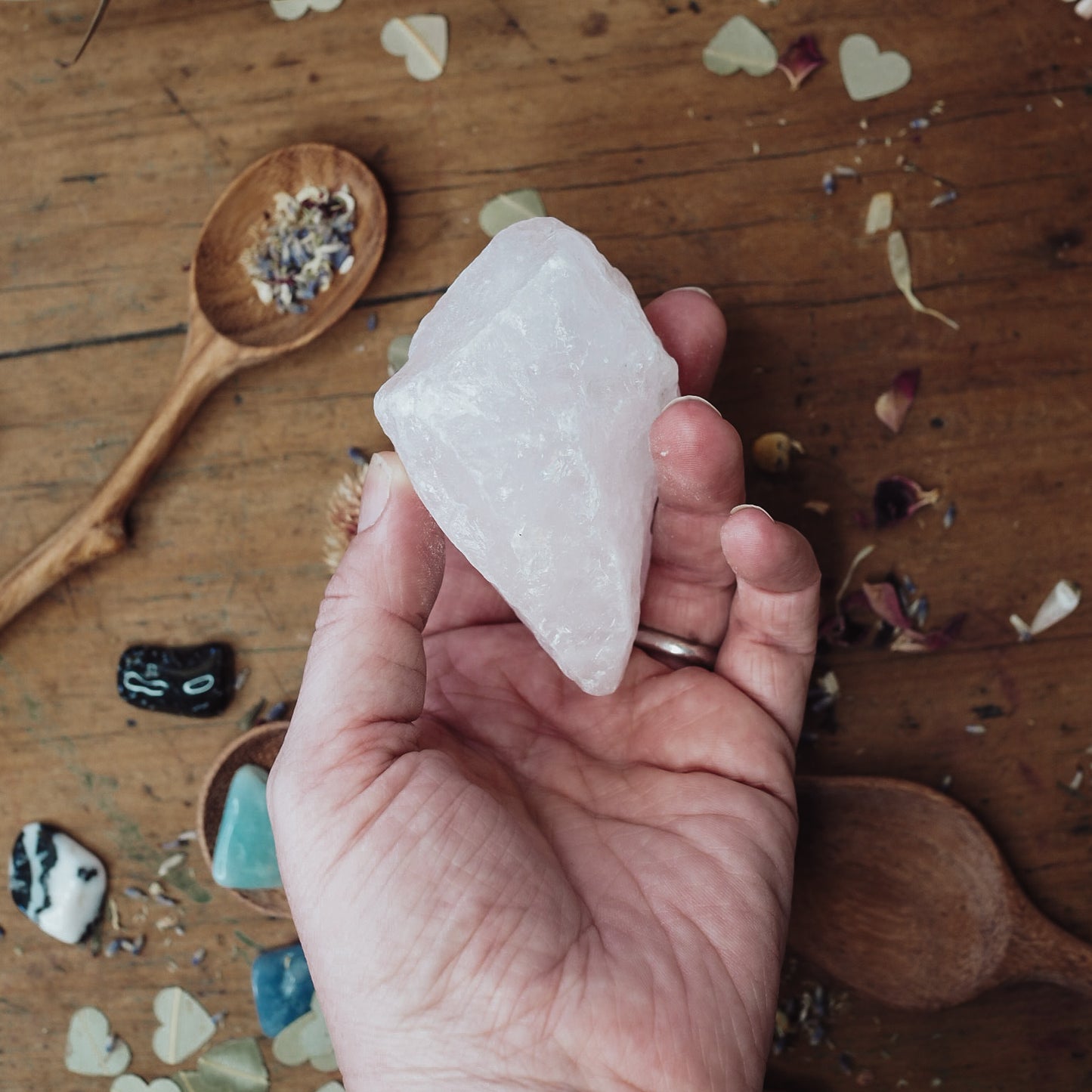 Rose Quartz Raw Chunk