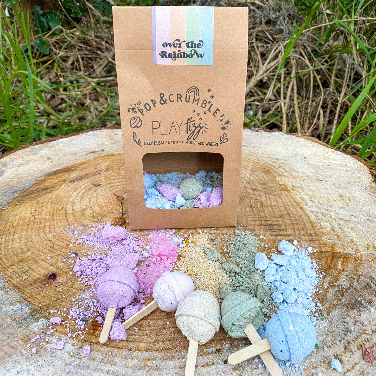 WHOLESALE Rainbow Pop & Crumble PLAYFIZZ - PACK