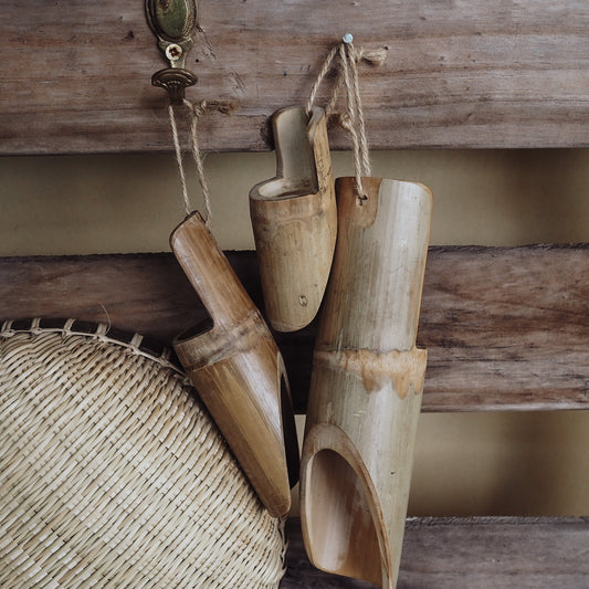 Bamboo Scoops Set of 3