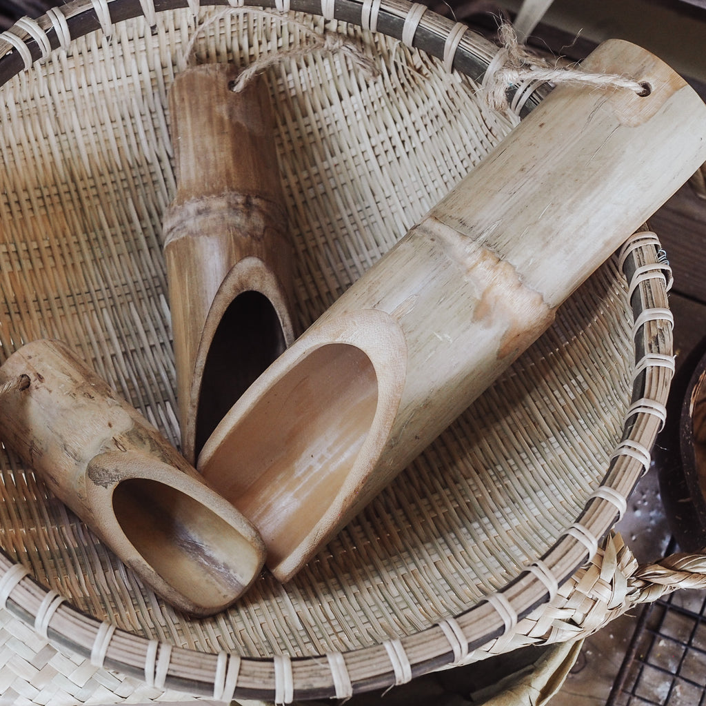 Bamboo Scoops Set of 3