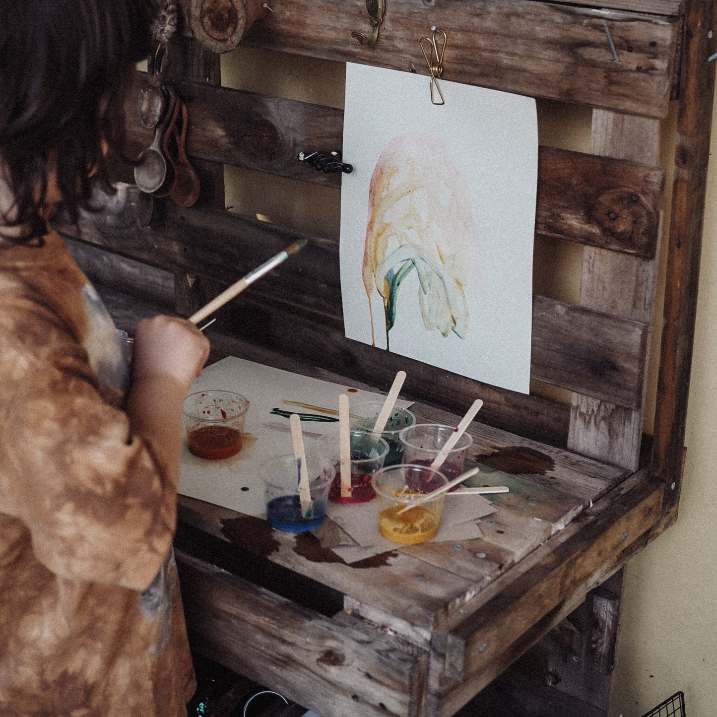 Natural Eco Paints - plastic free natural paint for kids