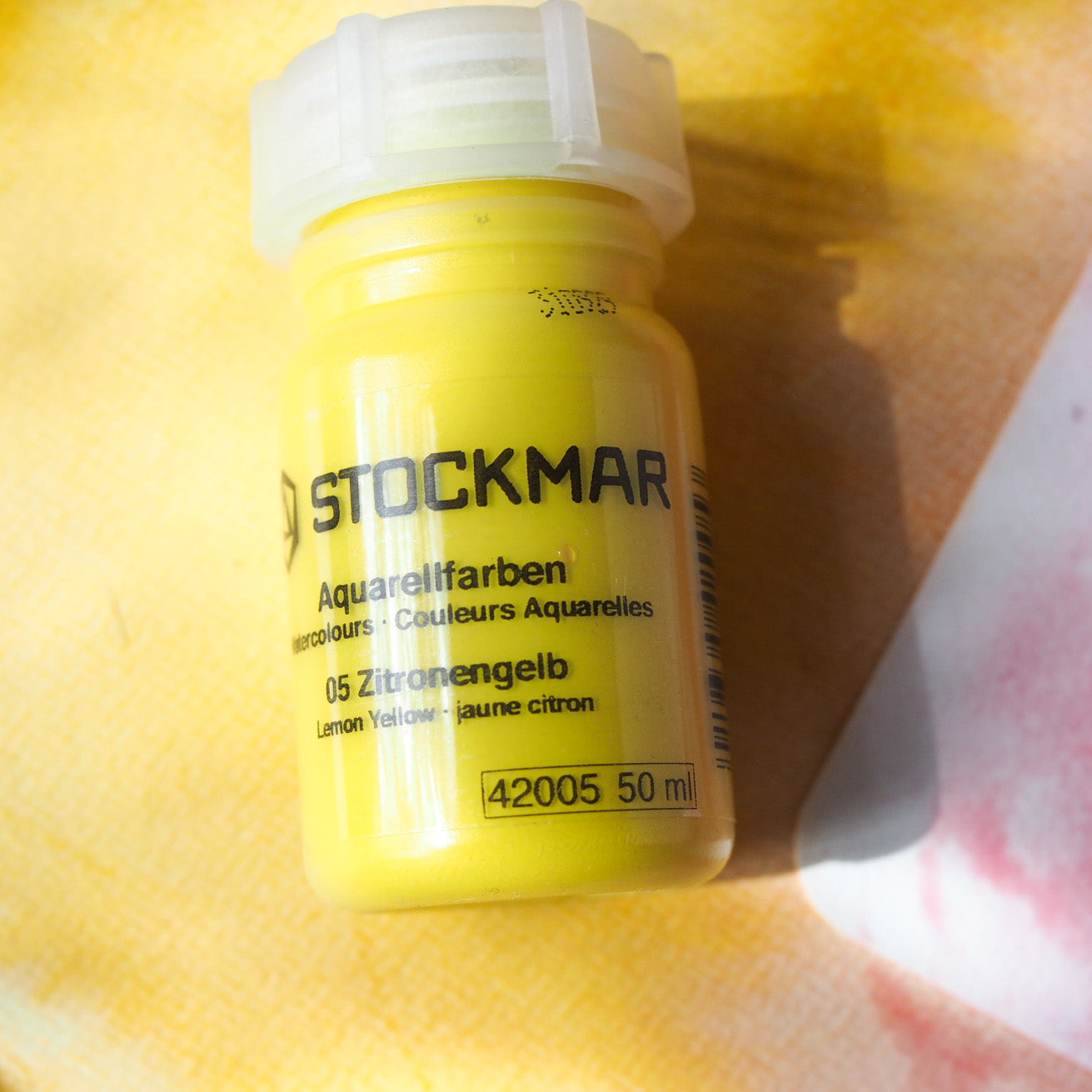 Stockmar Paint Lemon Yellow - 50ml Bottle