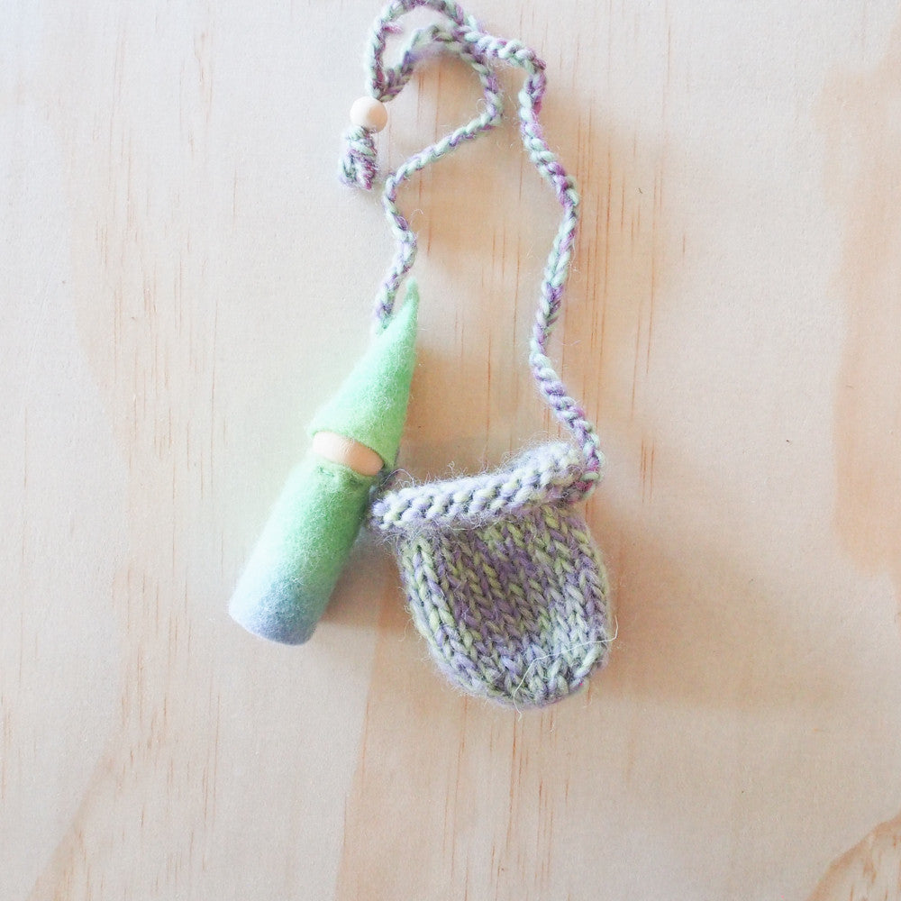 Rainbow Peg Gnome Treasure Pouch-Toys-Wild Mountain Child