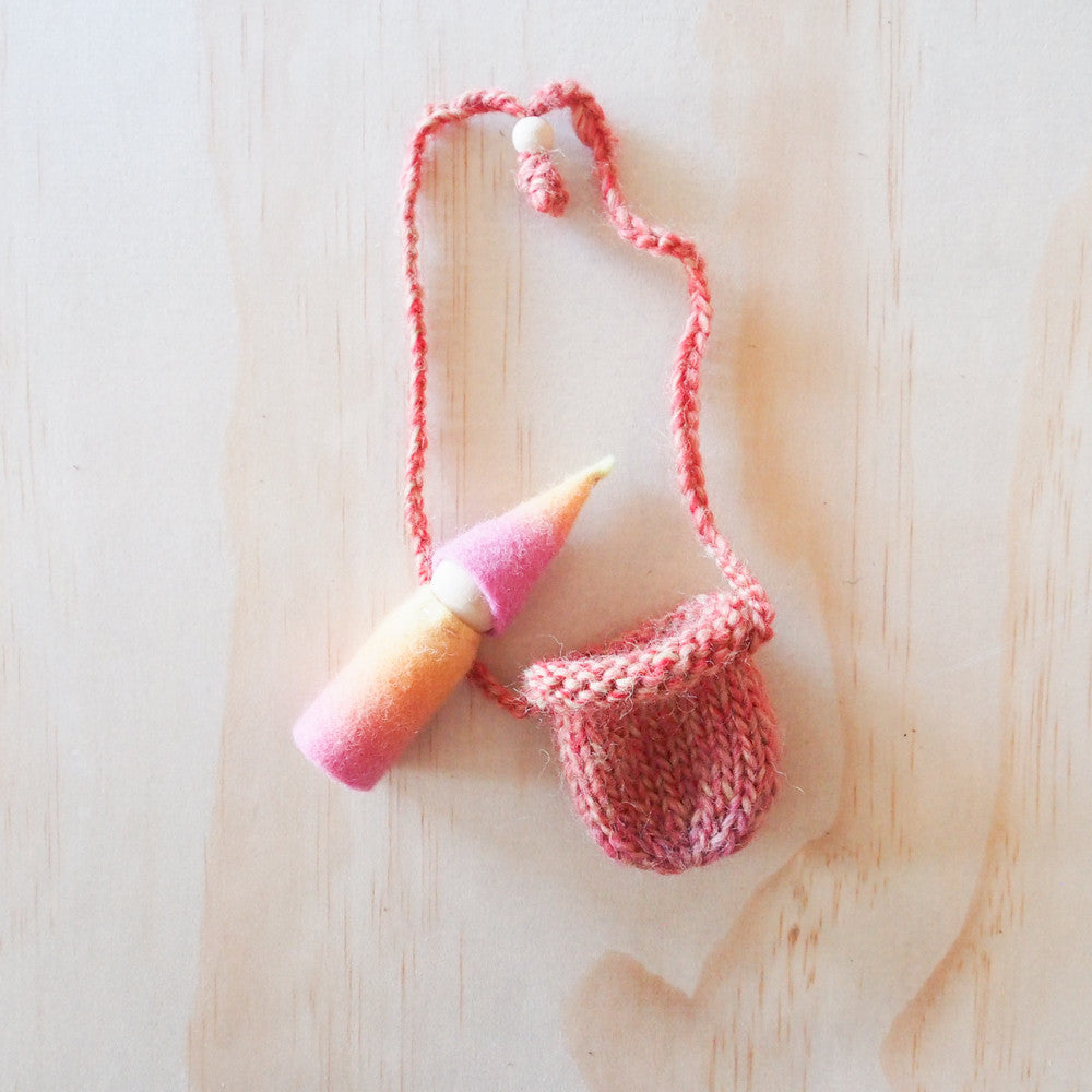 Rainbow Peg Gnome Treasure Pouch-Toys-Wild Mountain Child