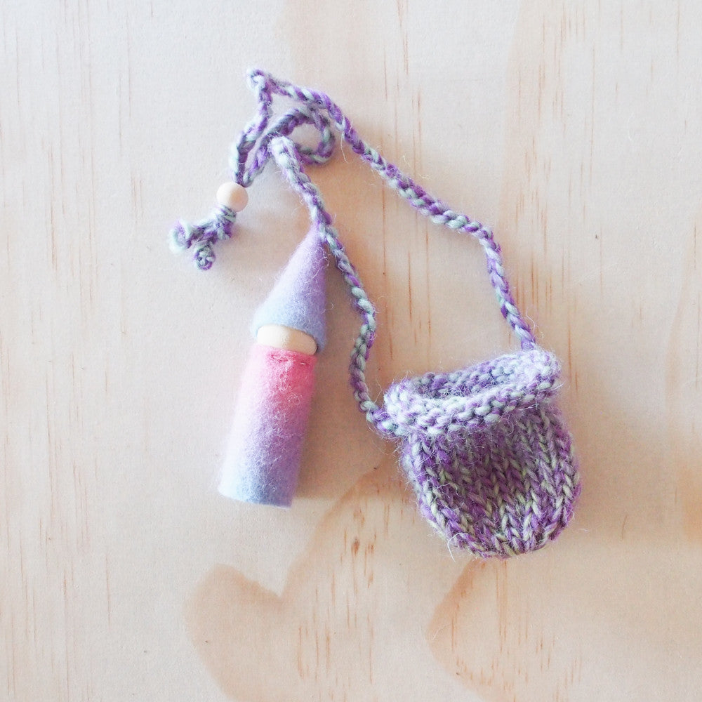 Rainbow Peg Gnome Treasure Pouch-Toys-Wild Mountain Child