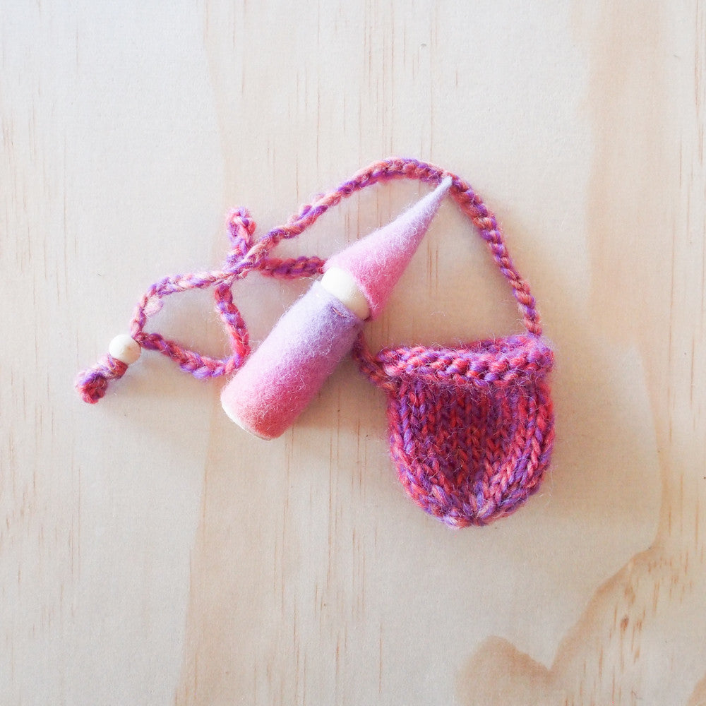 Rainbow Peg Gnome Treasure Pouch-Toys-Wild Mountain Child