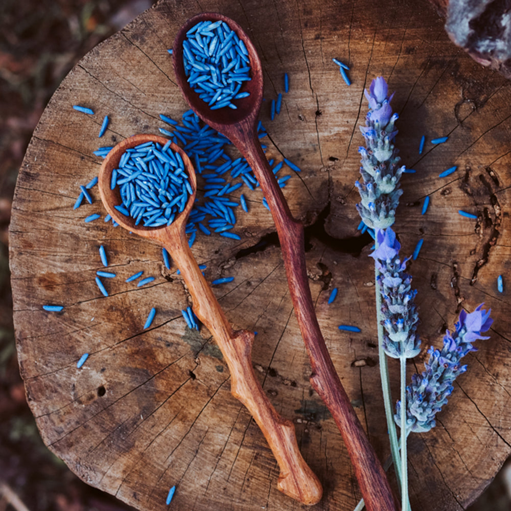 Handcrafted Branch Spoon | Natural Play Tools - Wild Mountain Child