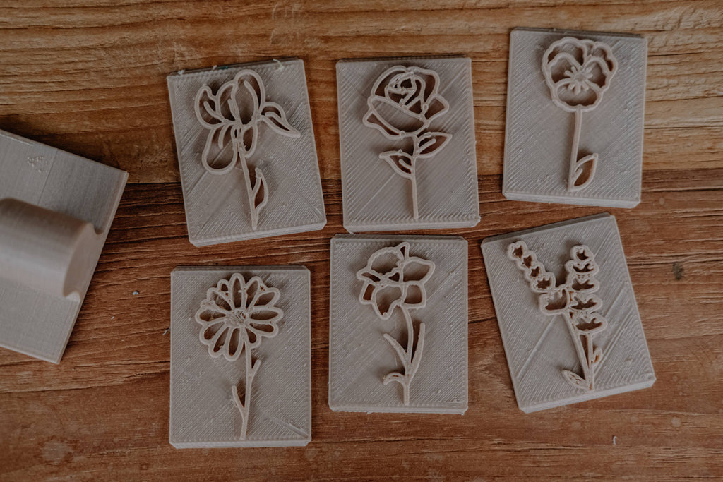 Flower Eco Stamp™ Set includes Handle